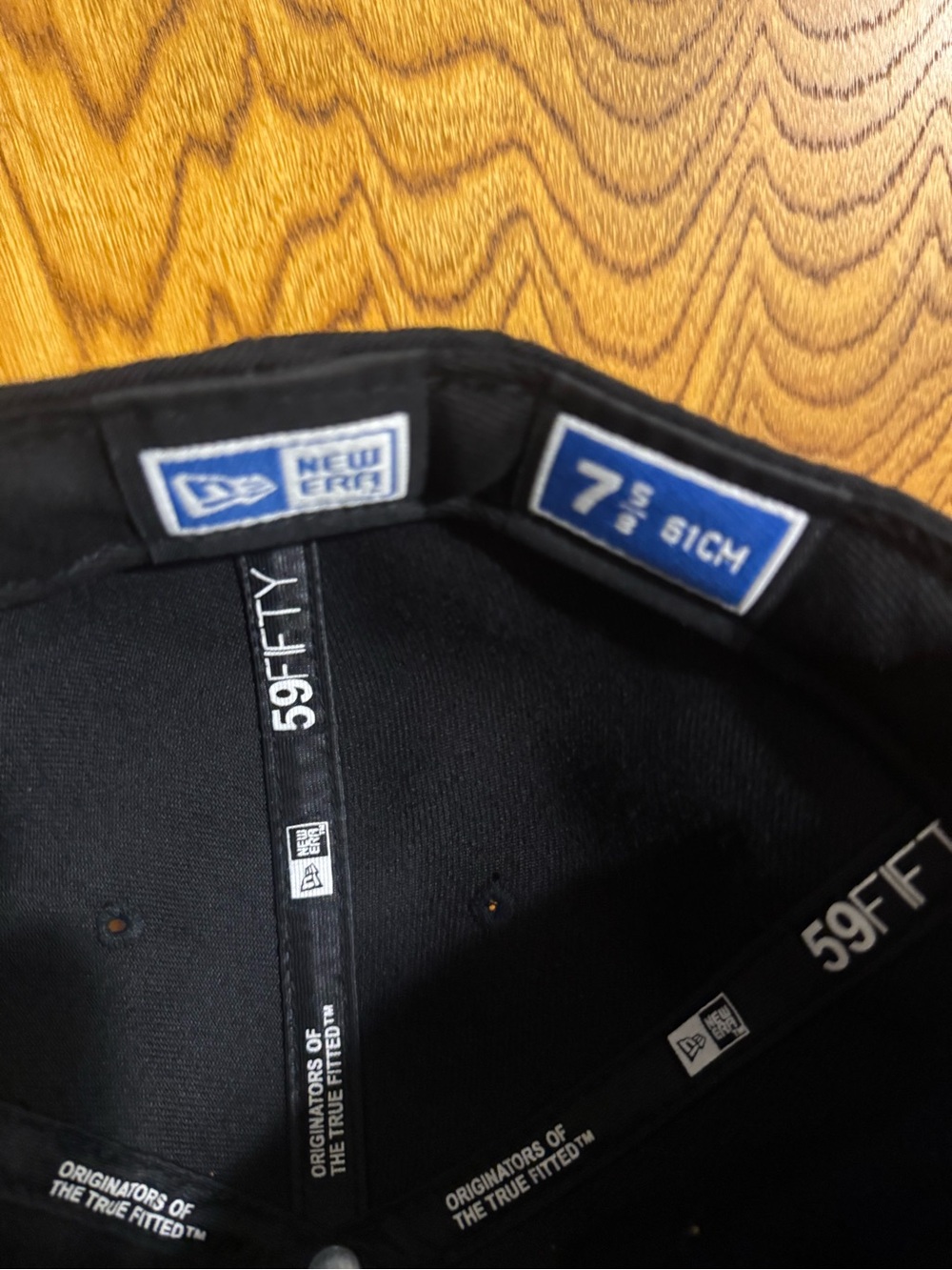 New Era Black Cap with White XB Embroidery - Picture 7 of 7